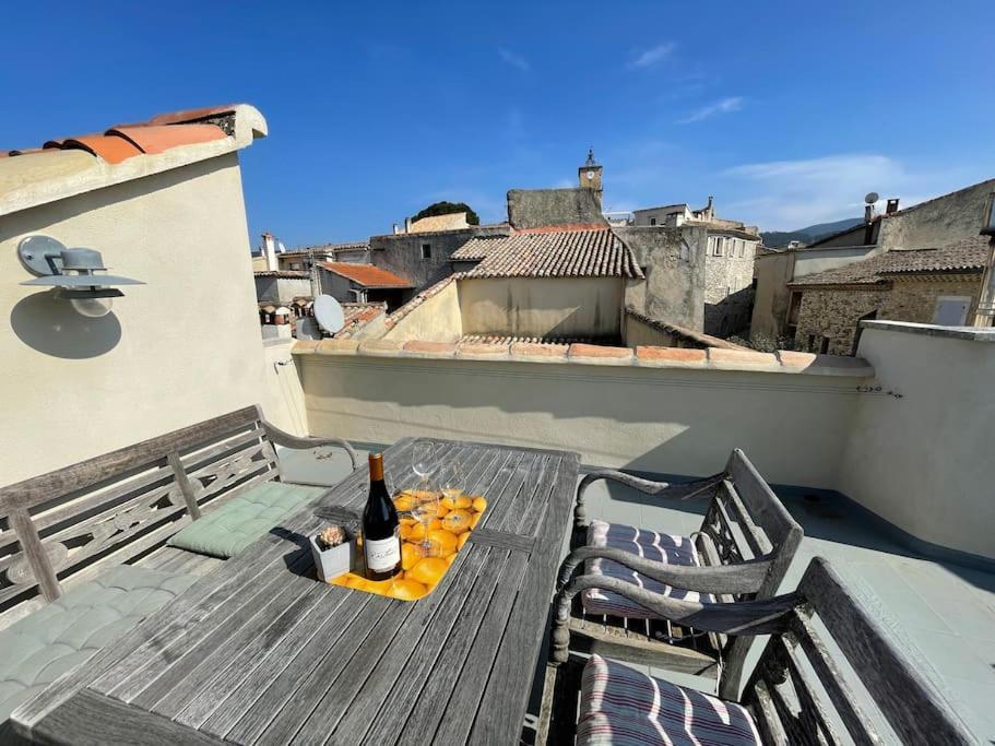 Maison Au Coeur De Sablet & Terrasse Panoramique Exterior photo
