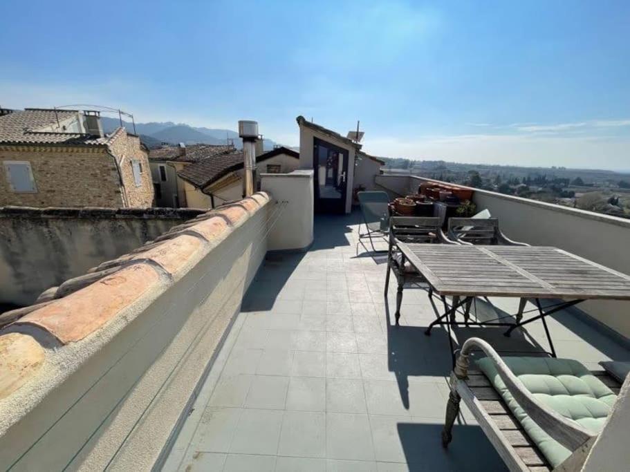 Maison Au Coeur De Sablet & Terrasse Panoramique Exterior photo